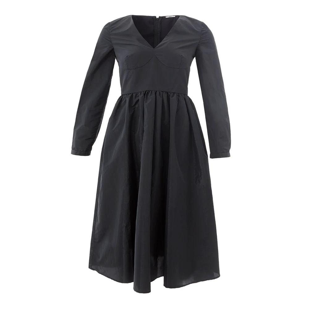 Lardini Black Polyester Cocktail Dress by Lardini