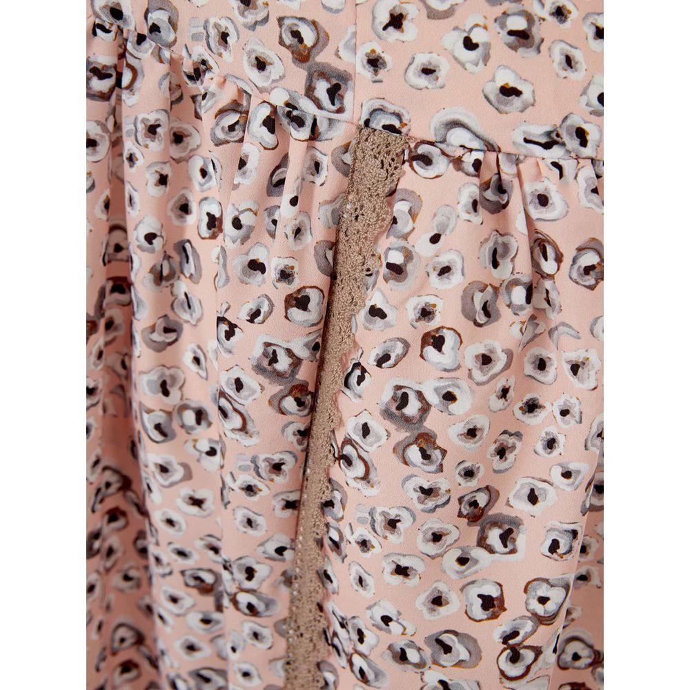 Lardini Pink Acetate Casual Dress by Lardini