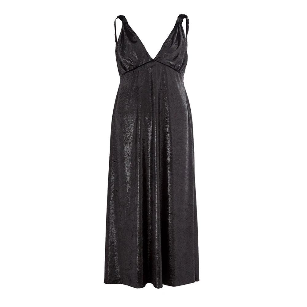 Lardini Black Polyester Cocktail Dress by Lardini