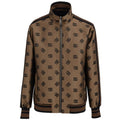 Dolce & Gabbana Bronze Polyester Shell Jacket by Dolce & Gabbana