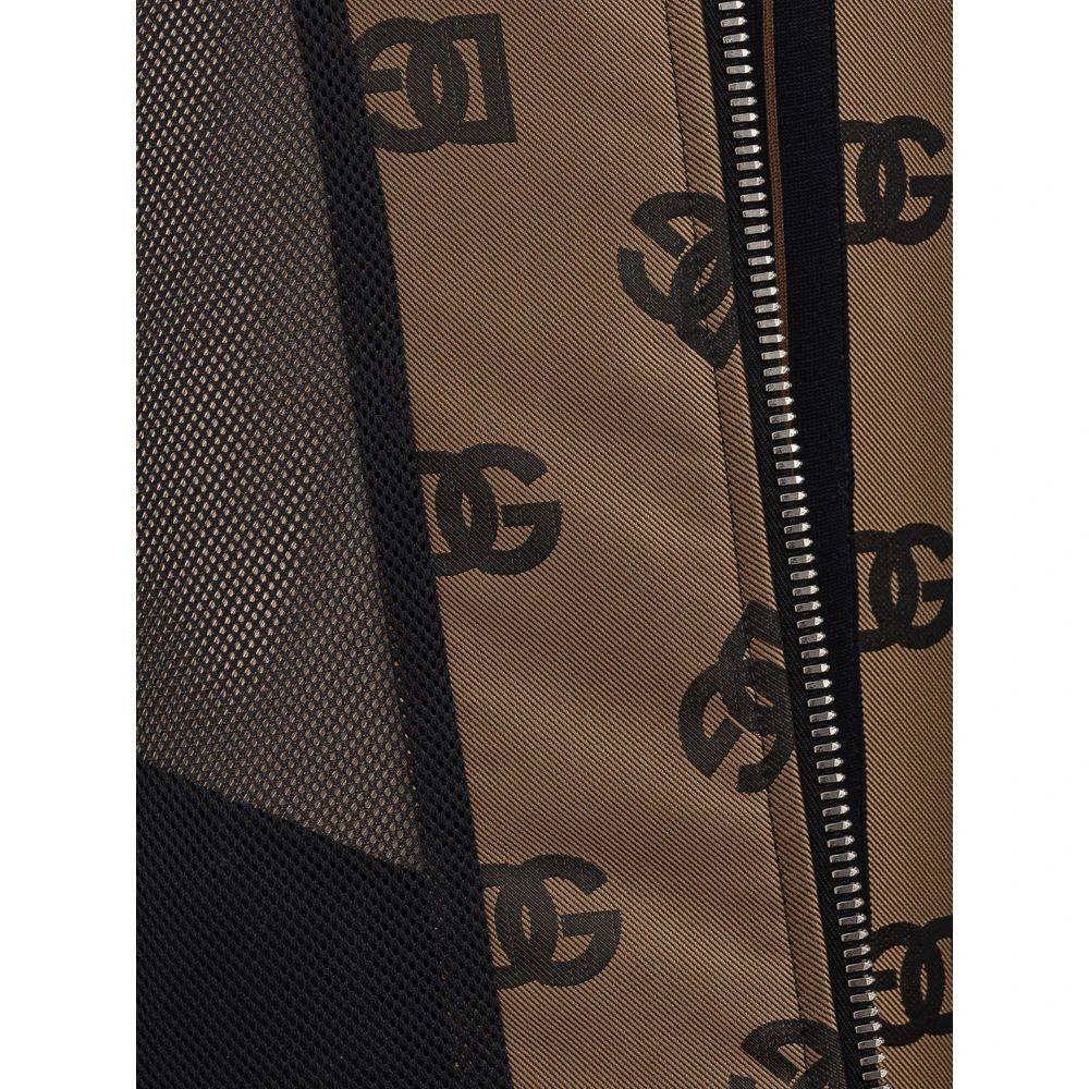 Dolce & Gabbana Bronze Polyester Shell Jacket by Dolce & Gabbana