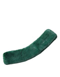 Dolce & Gabbana Green Mink Fur Collar Women Neck Wrap Scarf by Dolce & Gabbana