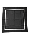 Dolce & Gabbana Black Polka Dots Cotton Handkerchief Scarf by Dolce & Gabbana