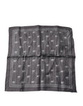 Dolce & Gabbana Brown Elephant Fantasy Handkerchief Scarf by Dolce & Gabbana