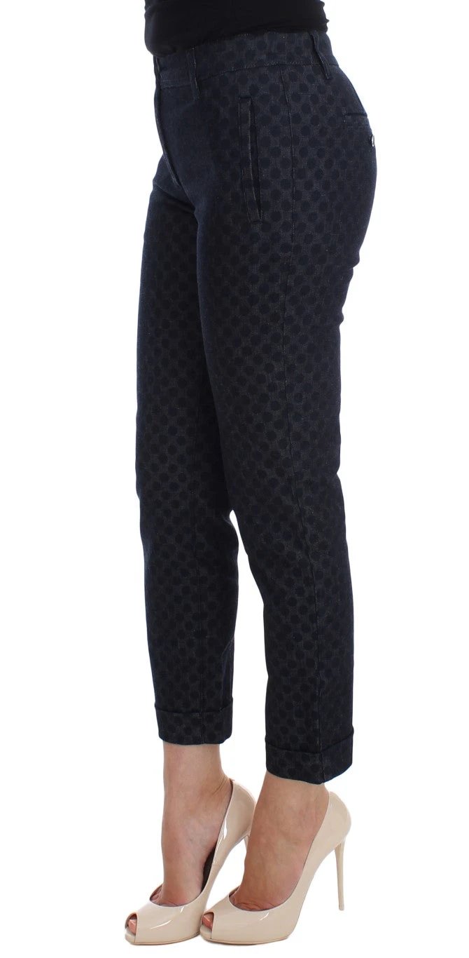 Dolce & Gabbana Polka Dotted Slim Capris Jeans by Dolce & Gabbana
