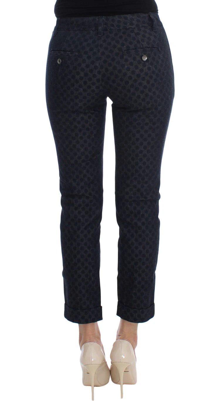 Dolce & Gabbana Polka Dotted Slim Capris Jeans by Dolce & Gabbana