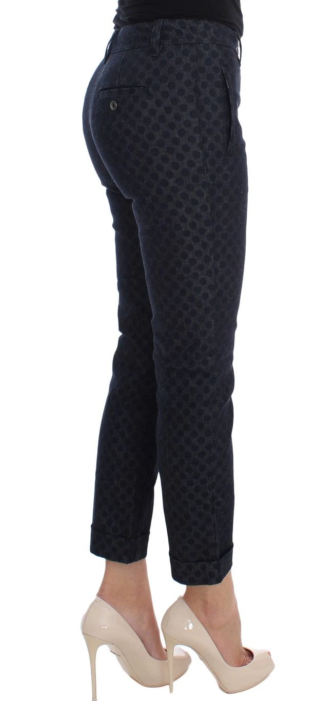Dolce & Gabbana Polka Dotted Slim Capris Jeans by Dolce & Gabbana