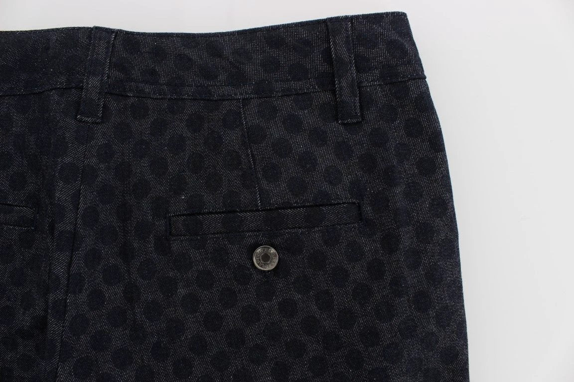 Dolce & Gabbana Polka Dotted Slim Capris Jeans by Dolce & Gabbana