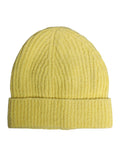 Dolce & Gabbana Yellow Cotton Knitted Winter Beanie Hat by Dolce & Gabbana