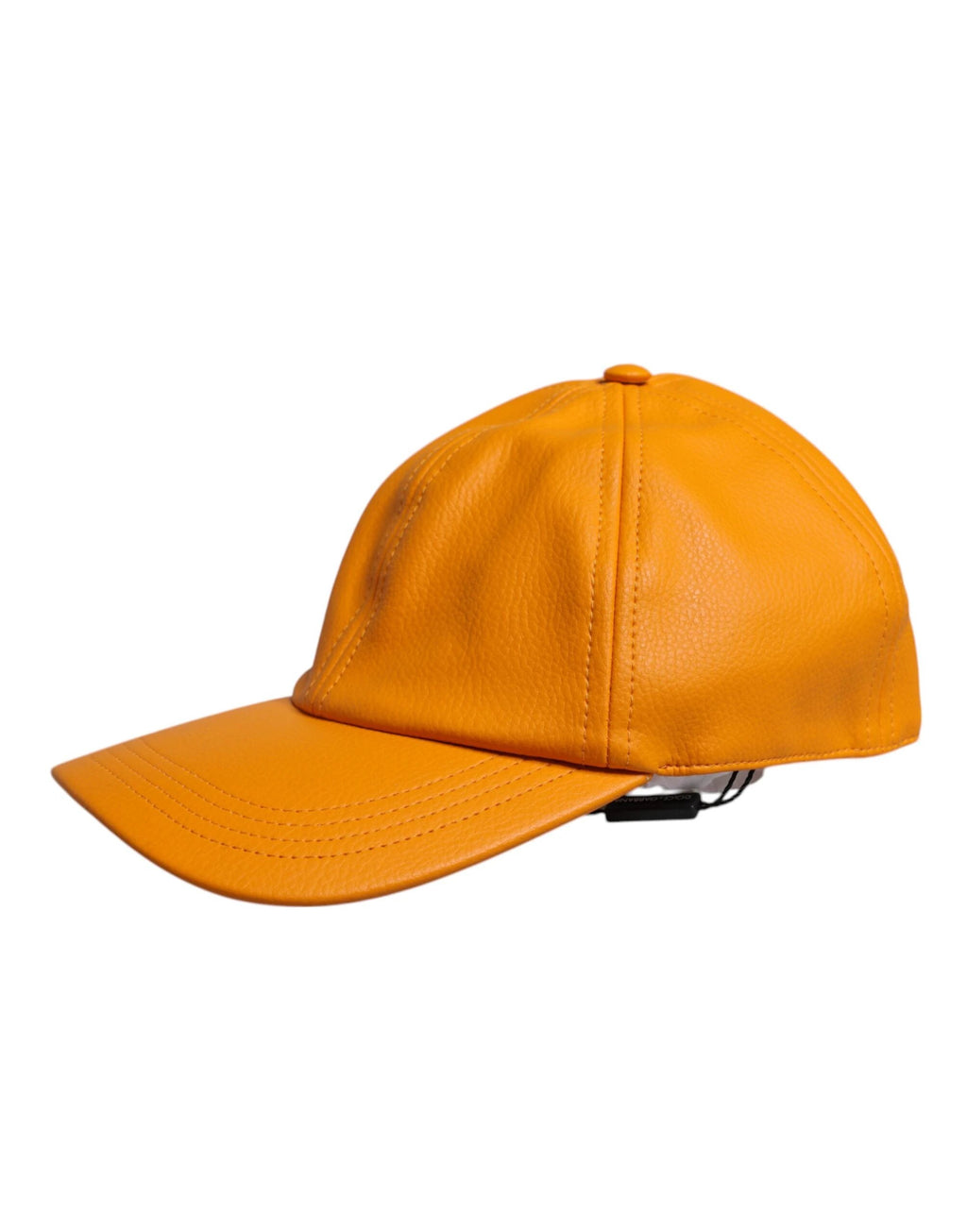 Dolce & Gabbana Orange Cotton 6 Panels Baseball Cap by Dolce & Gabbana