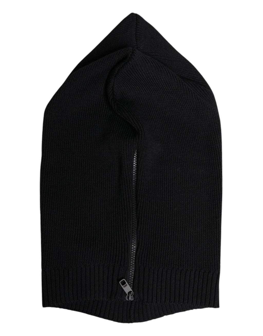 Dolce & Gabbana Black Wool Whole Head Wrap Balaclava Hat by Dolce & Gabbana