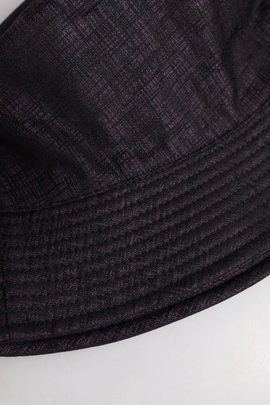 Dolce & Gabbana Black Wide Brim Nylon Bucket Hat by Dolce & Gabbana