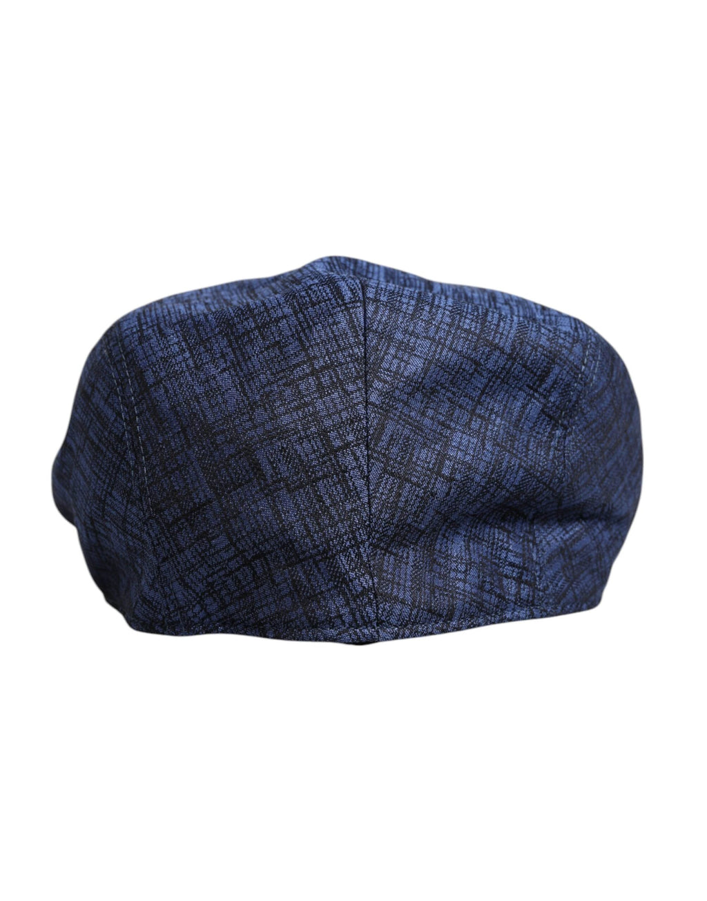 Dolce & Gabbana Blue Cotton Stretch Newsboy Hat by Dolce & Gabbana