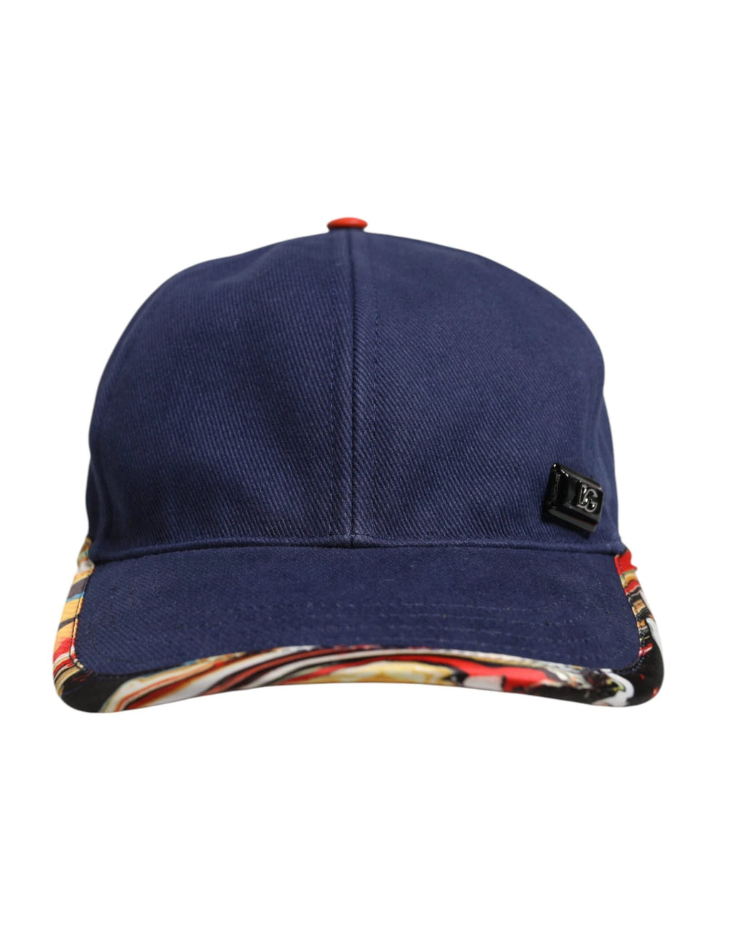 Dolce & Gabbana Blue Cotton 6 Panels Baseball Cap by Dolce & Gabbana