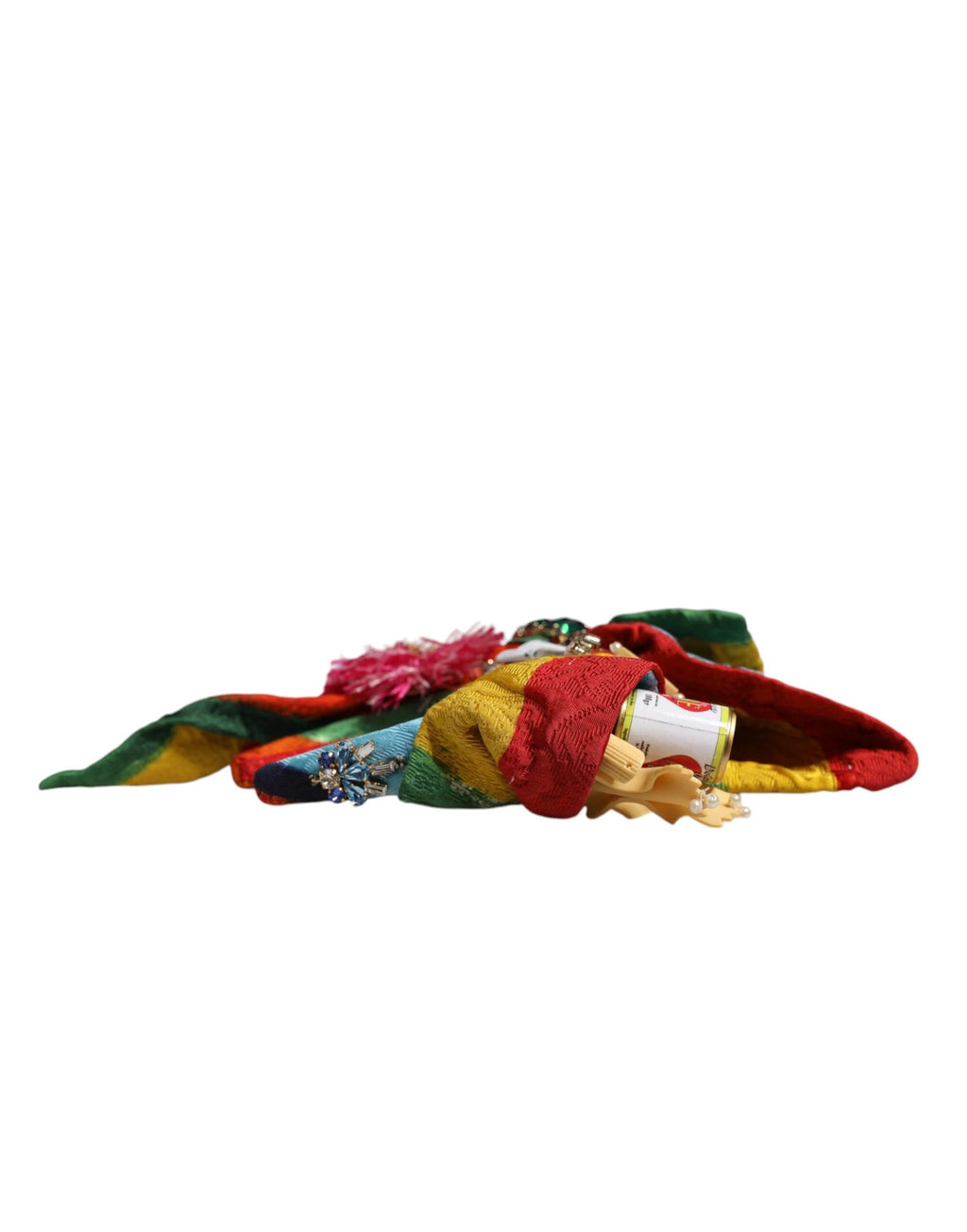 Dolce & Gabbana Multicolor Floral Crystal Embellished Diadem Headband by Dolce & Gabbana