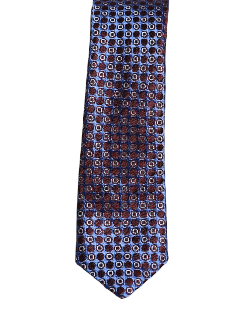 Dolce & Gabbana Multicolor Circles Silk Adjustable Necktie Tie by Dolce & Gabbana