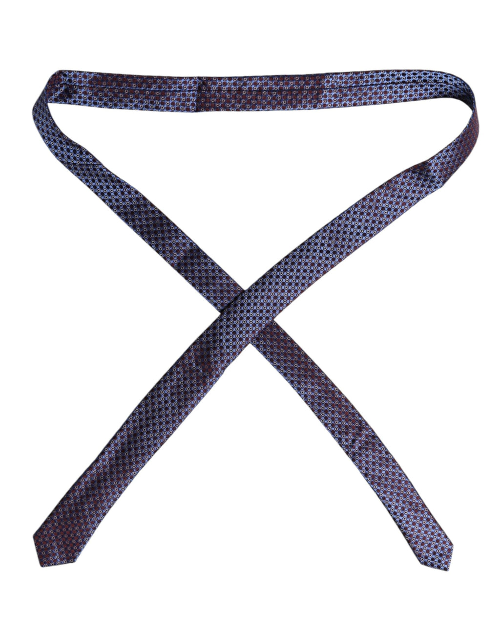 Dolce & Gabbana Multicolor Circles Silk Adjustable Necktie Tie by Dolce & Gabbana