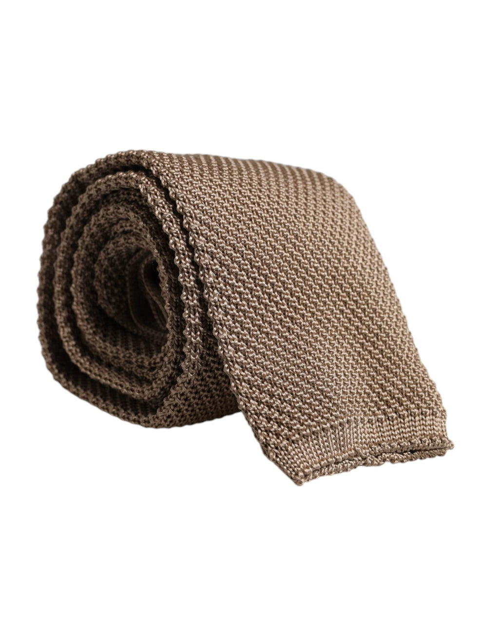 Dolce & Gabbana Brown Silk Adjustable Necktie Tie by Dolce & Gabbana