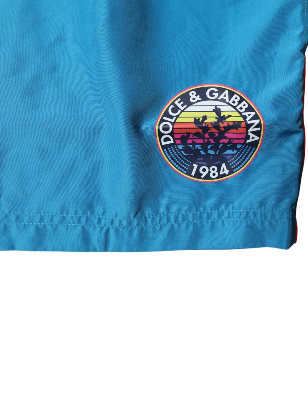 Dolce & Gabbana Turquoise Logo Beachwear Shorts 2Pc Swimwear by Dolce & Gabbana