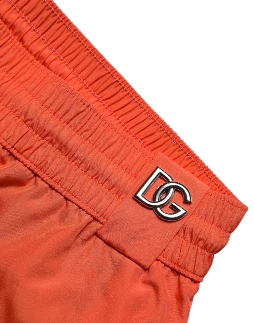 Dolce & Gabbana Orange Polyester Beachwear Shorts 2Pc Swimwear by Dolce & Gabbana