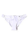 Dolce & Gabbana White Nylon Beachwear Bikini Bottom Swimwear by Dolce & Gabbana
