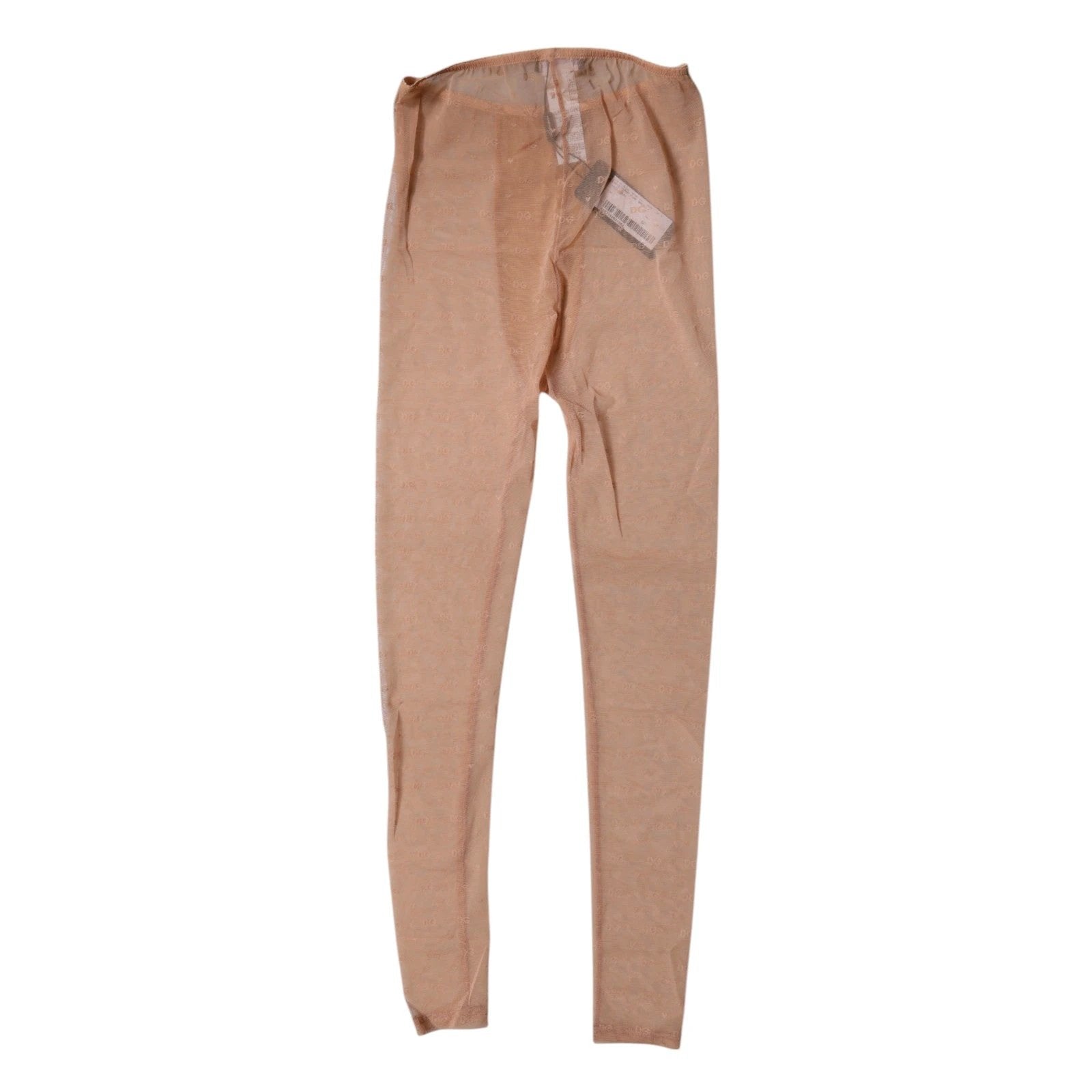 Dolce & Gabbana Nude Beige Logo Lace Lingerie Pants Underwear by Dolce & Gabbana