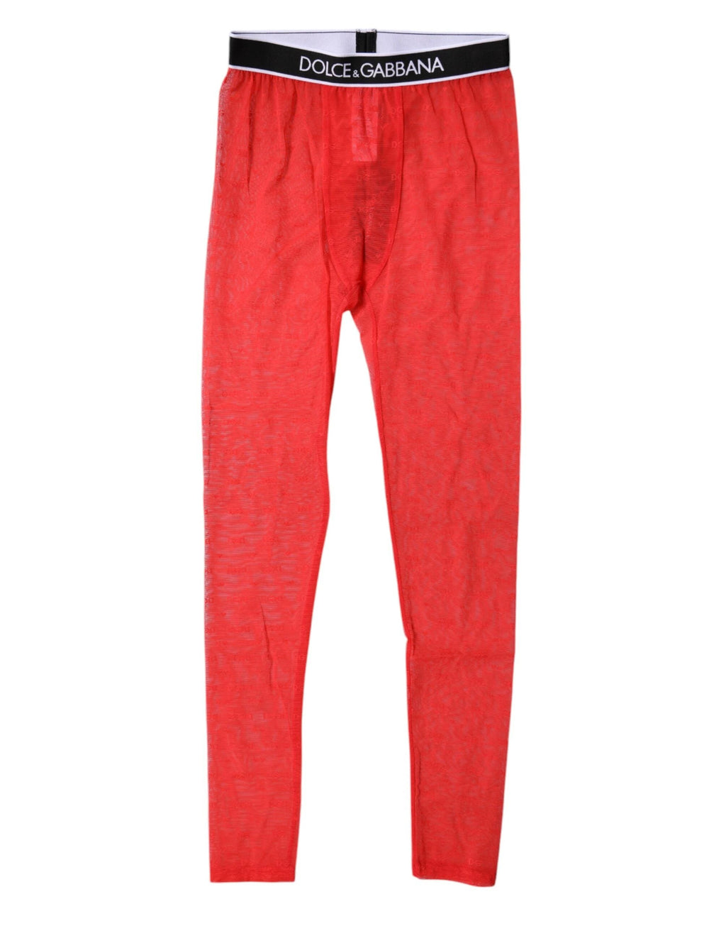 Dolce & Gabbana Red Logo Lace Lingerie Tight Pants Underwear by Dolce & Gabbana