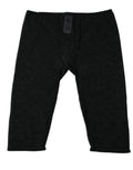 Dolce & Gabbana Black Logo Lace Lingerie Cropped Tight Underwear by Dolce & Gabbana