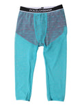 Dolce & Gabbana Blue Fuchsia Logo Lingerie Cropped Underwear by Dolce & Gabbana