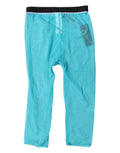 Dolce & Gabbana Light Blue DG Logo Nylon Cropped Tights Underwear by Dolce & Gabbana