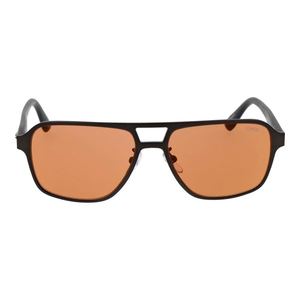 Lunettes de soleil BMW en aluminium gris
