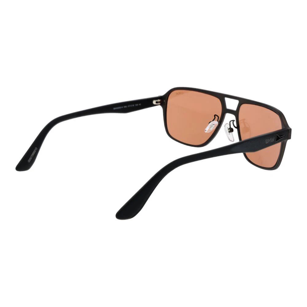 Lunettes de soleil BMW en aluminium gris