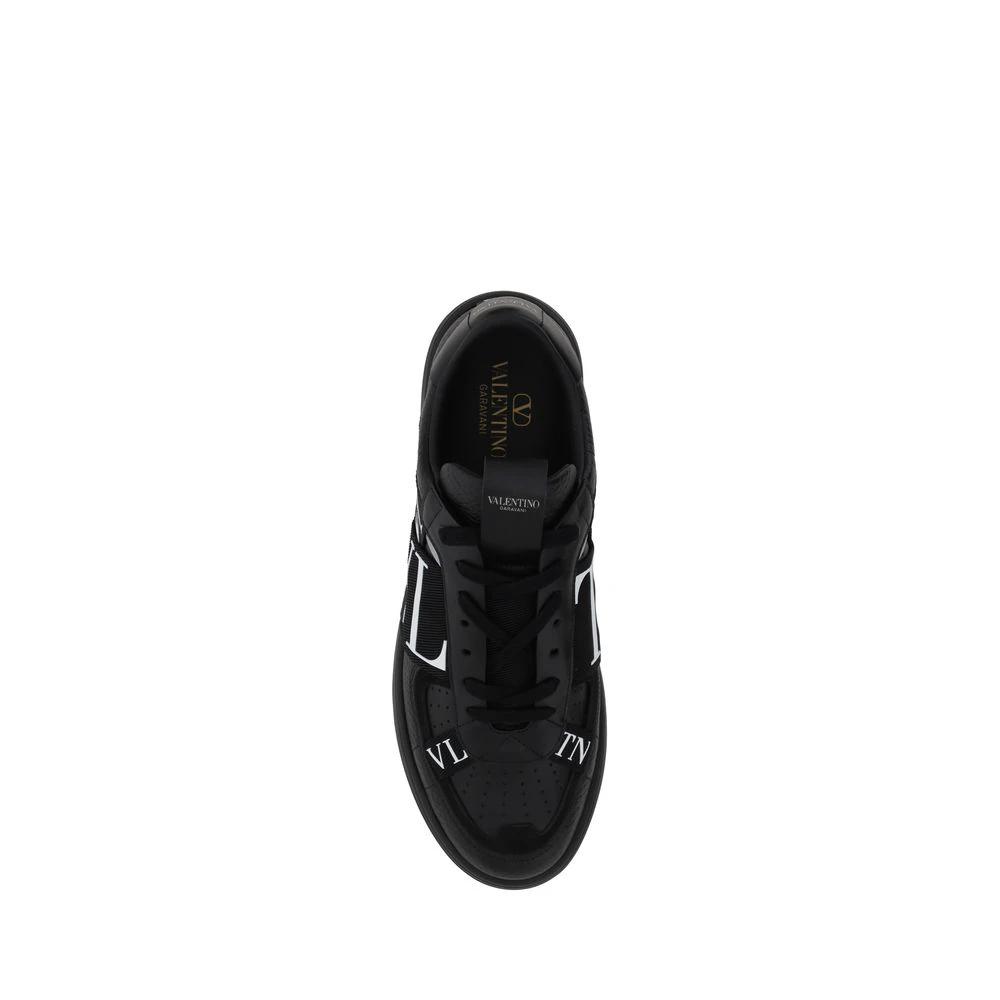 Valentino Garavani Black Leather VL7N Sneakers by Valentino Garavani