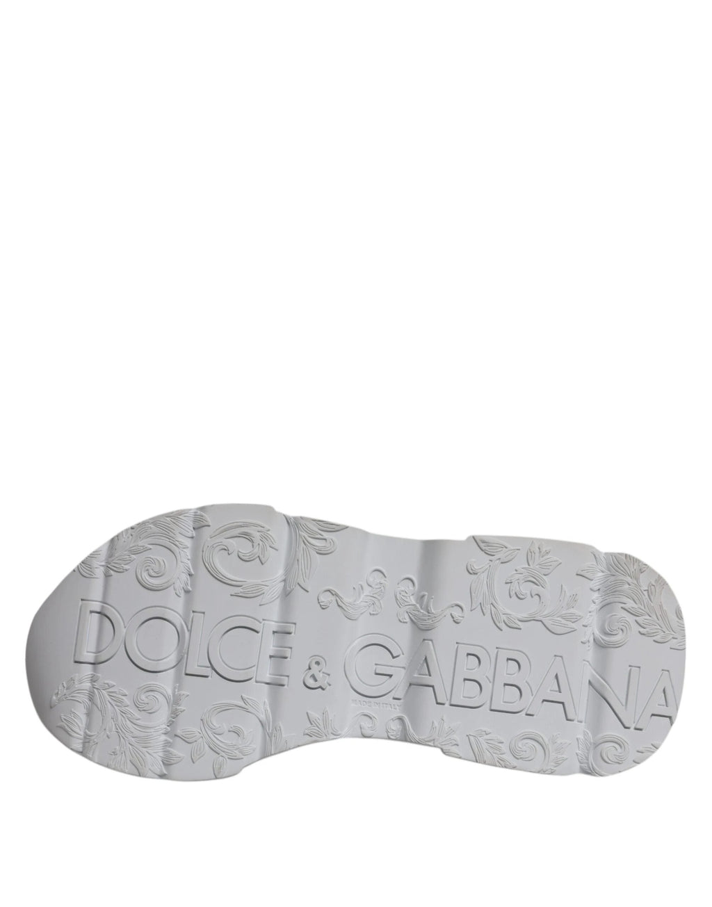 Dolce & Gabbana White Daymaster Low Top Sneakers Shoes by Dolce & Gabbana