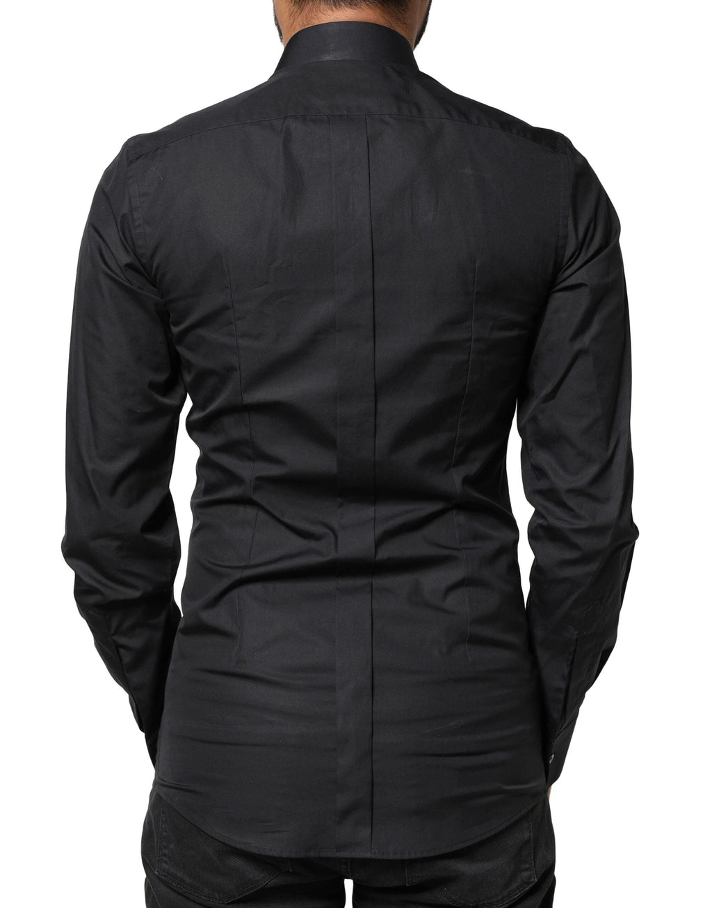 Dolce & Gabbana Black Love Embroidery GOLD Formal Dress Shirt by Dolce & Gabbana