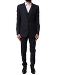 Dolce & Gabbana Black Fantasy MARTINI 3 Piece Formal Suit by Dolce & Gabbana