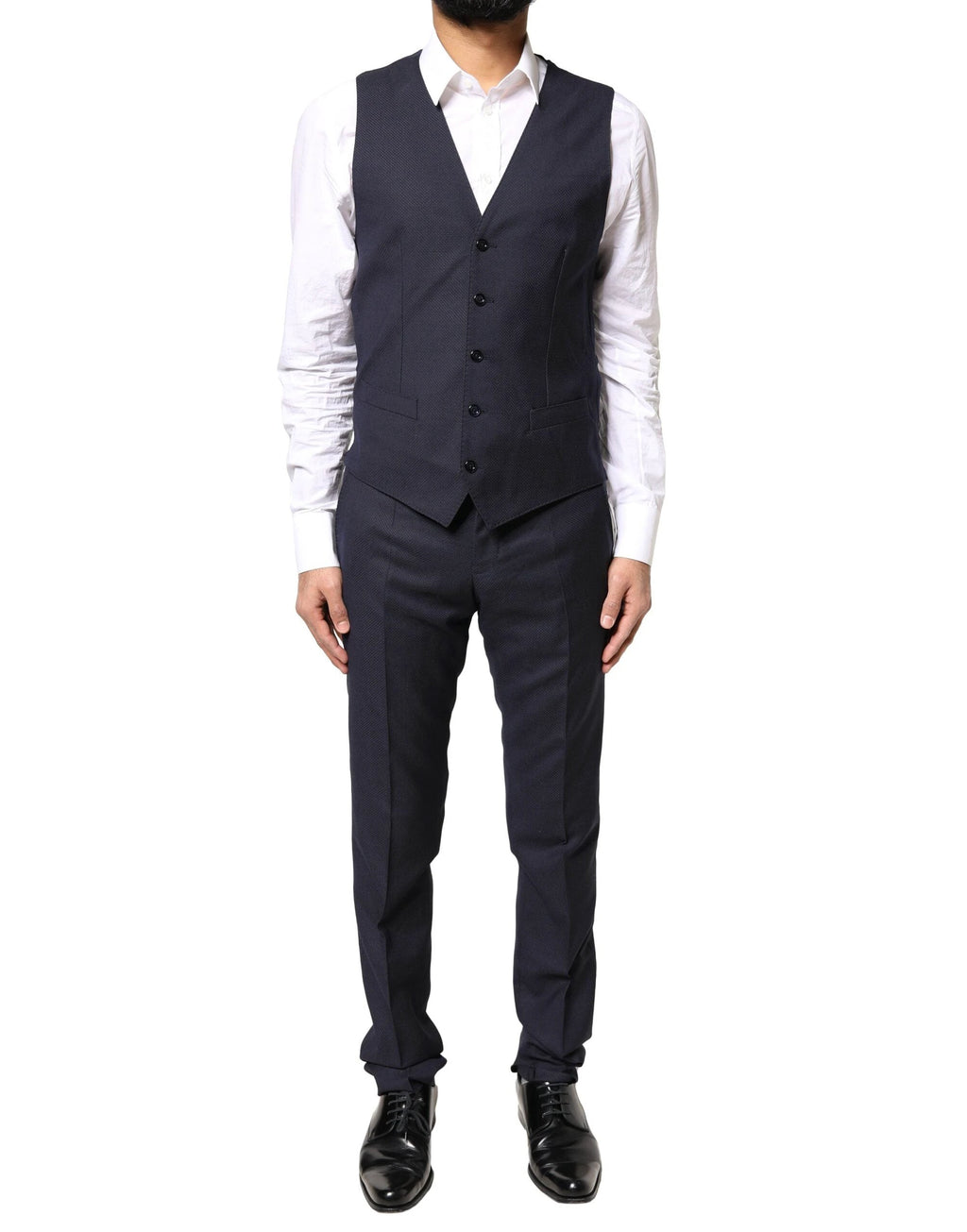 Dolce & Gabbana Black Fantasy MARTINI 3 Piece Formal Suit by Dolce & Gabbana