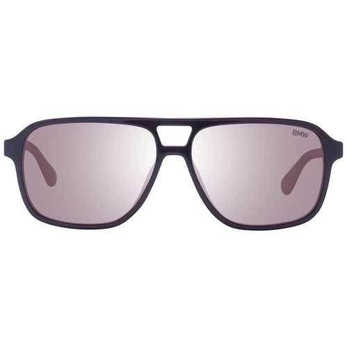 Lunettes de soleil BMW en acétate bordeaux