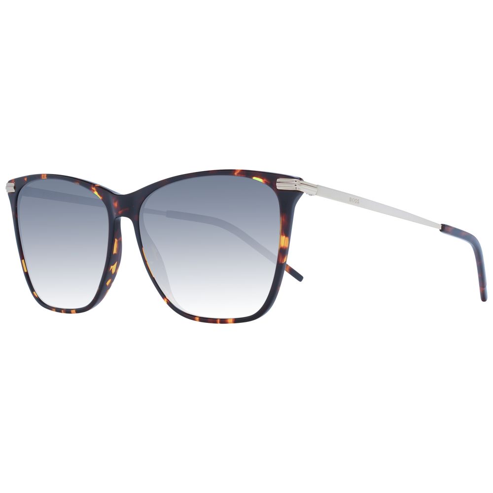 Lunettes de soleil Hugo Boss en acétate marron