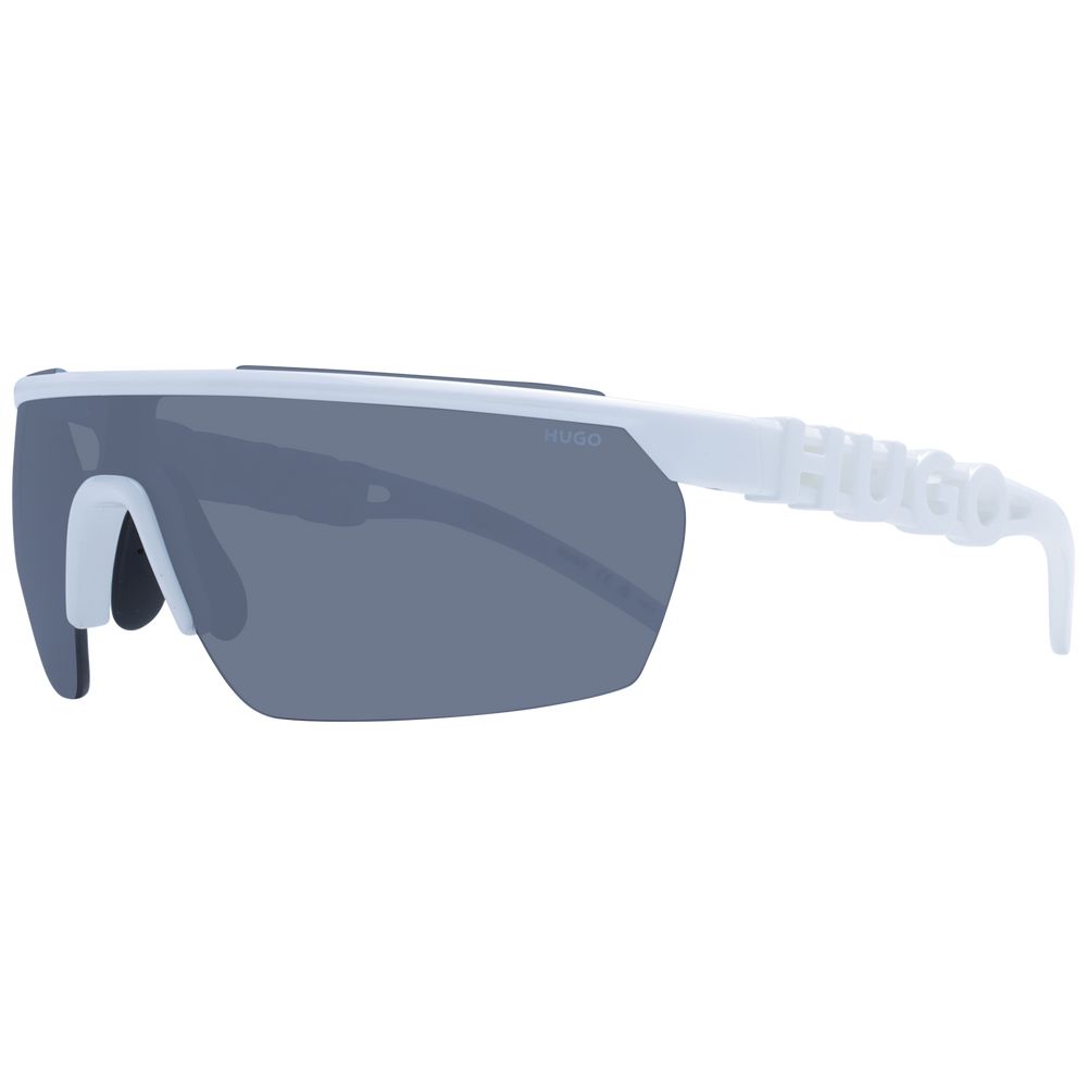 Lunettes de soleil Hugo Boss blanches en polyamide