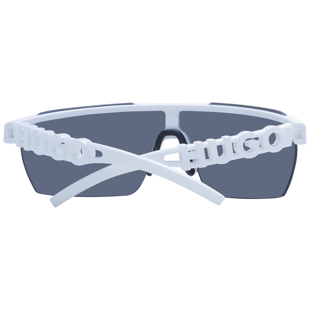 Lunettes de soleil Hugo Boss blanches en polyamide