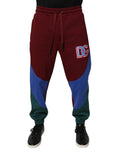 Dolce & Gabbana Multicolor Cotton Men Jogger Sweatpants Pants by Dolce & Gabbana