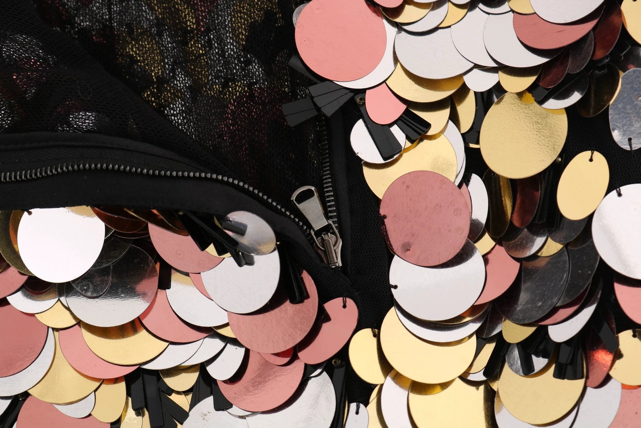 Dolce & Gabbana Gold Sequined Peplum High Waist Skirt by Dolce & Gabbana