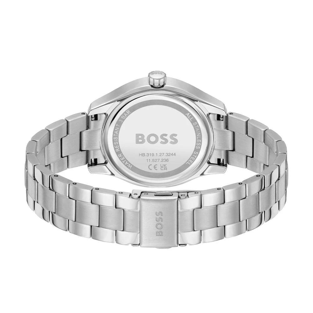 Hugo Boss Silver Stainless Steel Dress Watch by Hugo Boss