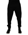 Dolce & Gabbana Black Cotton Blend Jogger Sweatpants Pants by Dolce & Gabbana