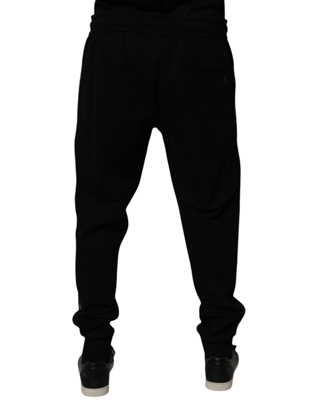 Dolce & Gabbana Black Cotton Blend Jogger Sweatpants Pants by Dolce & Gabbana