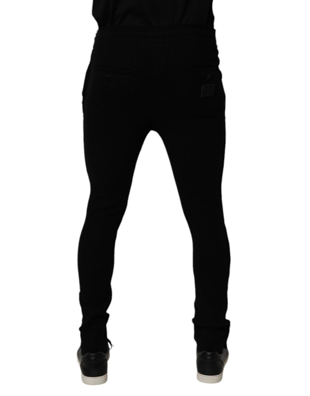 Dolce & Gabbana Black Cashmere Jogger Men Sweatpants Pants by Dolce & Gabbana