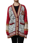 Dolce & Gabbana Multicolor Floral Lace Cardigan Sweater by Dolce & Gabbana