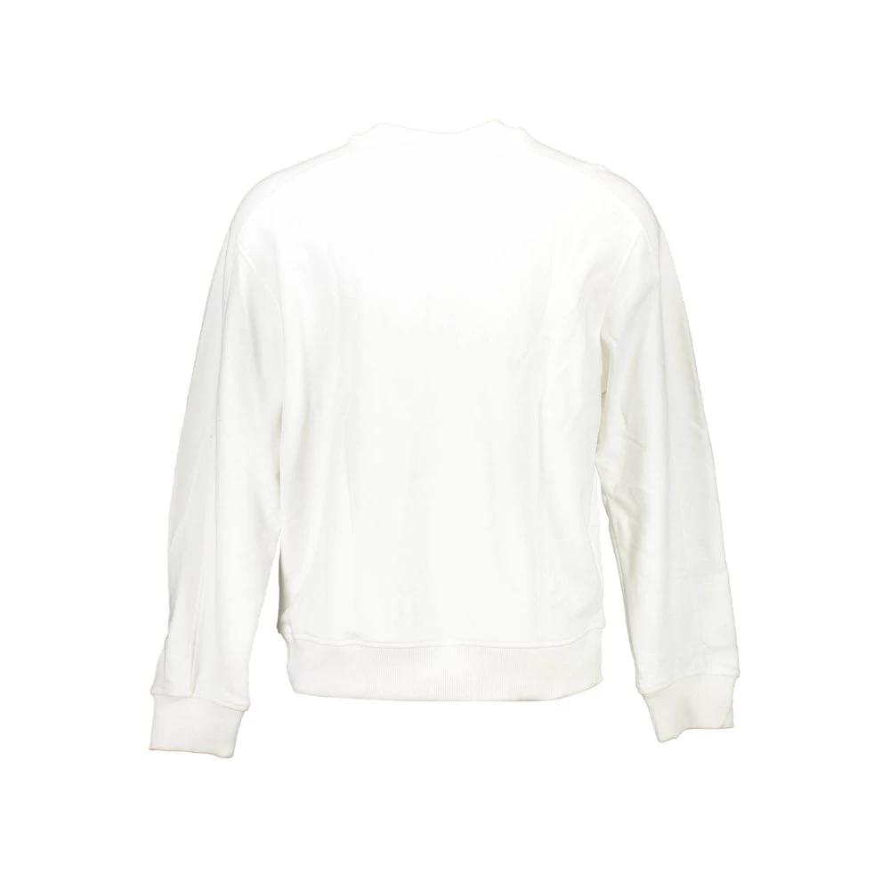 Calvin Klein Bianco Cotton Mens Sweatshirt by Calvin Klein