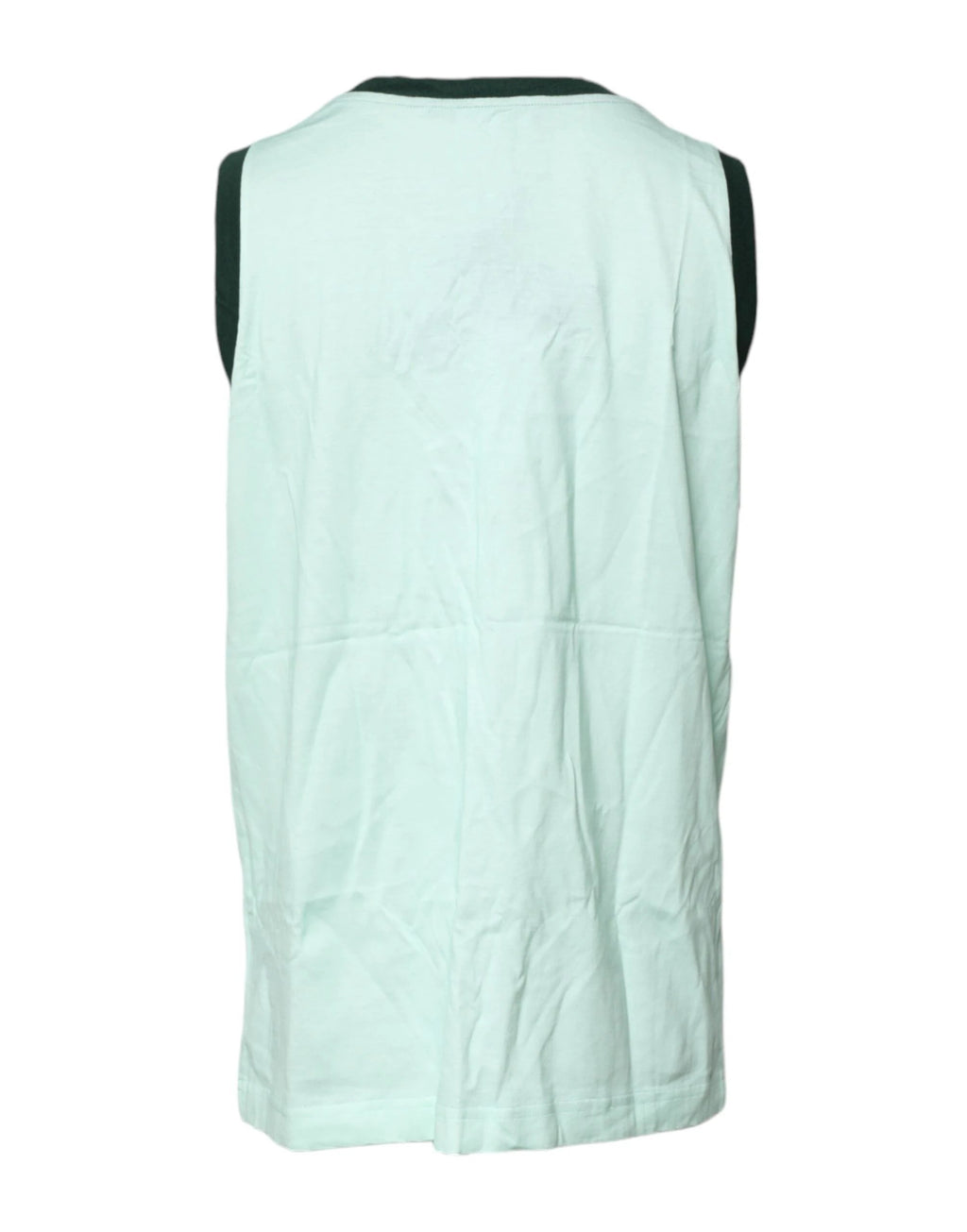 Dolce & Gabbana Light Green Graphic Print Sleeveless Tank T-shirt by Dolce & Gabbana